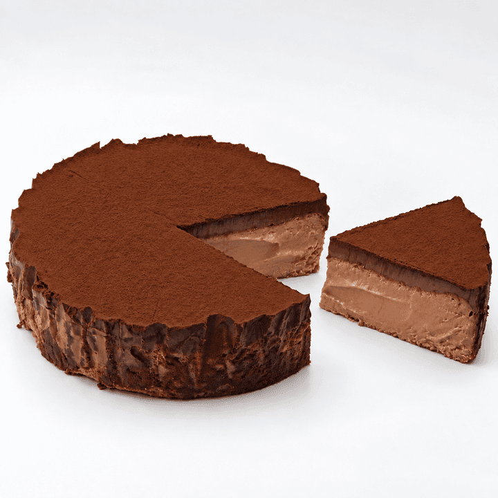 Chocolate Lava Whole Basque Cake