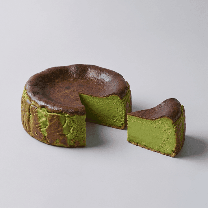 Matcha Basque Whole Cake